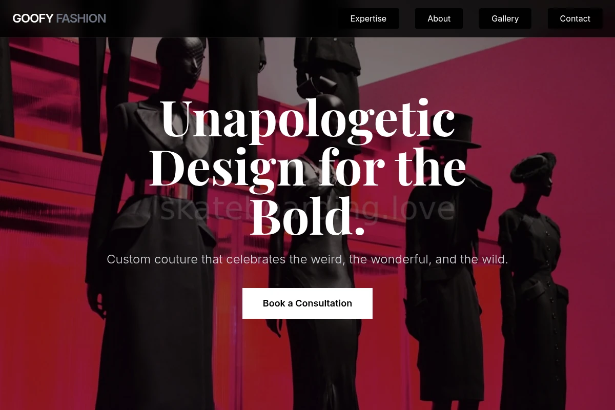Goofy Fashion Design